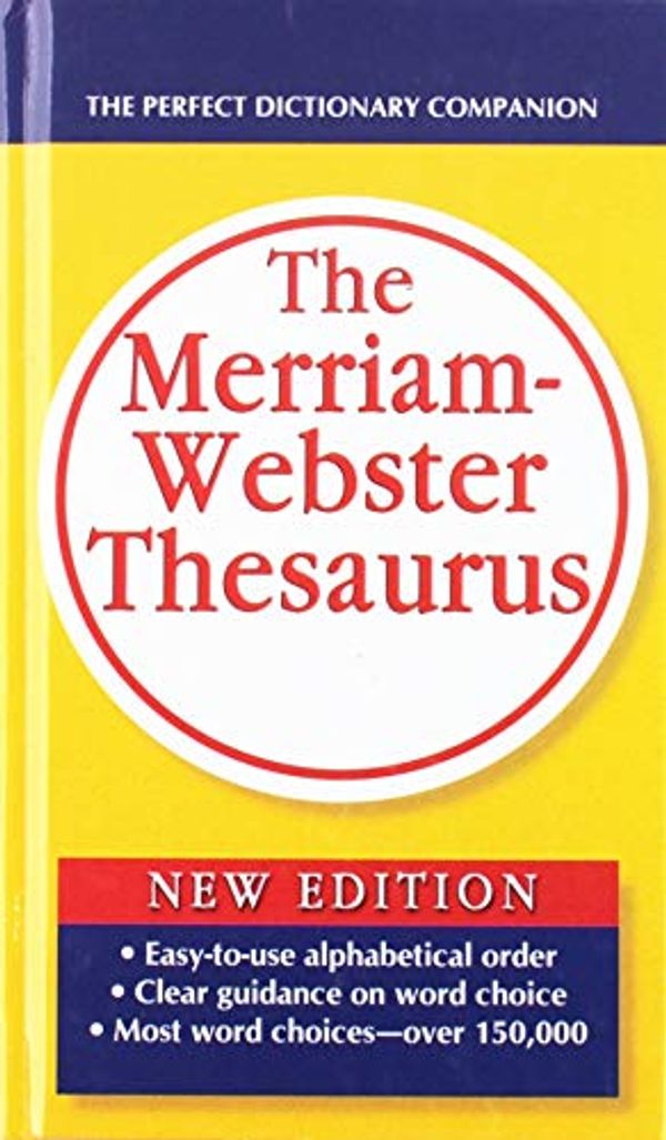 Cover Art for 9780756964078, The Merriam-Webster Thesaurus by Merriam-Webster