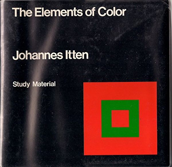 Cover Art for 9780442240363, The Elements of Color by Johannes Itten