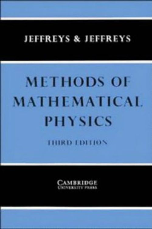 Cover Art for 9780521097239, Methods of Mathematical Physics by Harold Jeffreys