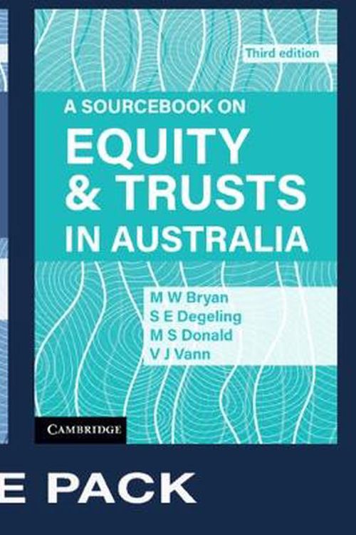 Cover Art for 9781009070492, Equity and Trusts Value Pack 2 Volume Paperback Set by Michael Bryan