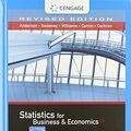 Cover Art for 9780357195260, Statistics for Business & Economics + Xlstat Education Edition Printed Access Card + Webassign, Multi-term Printed Access Card by David R. Anderson, Dennis J. Sweeney, Thomas A. Williams, Jeffrey D. Camm, James J. Cochran