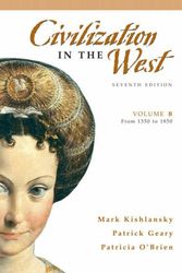 Cover Art for 9780205556885, Civilization in the West by Mark A. Kishlansky