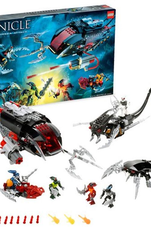 Cover Art for 0673419091855, Toa Undersea Attack Set 8926 by Lego