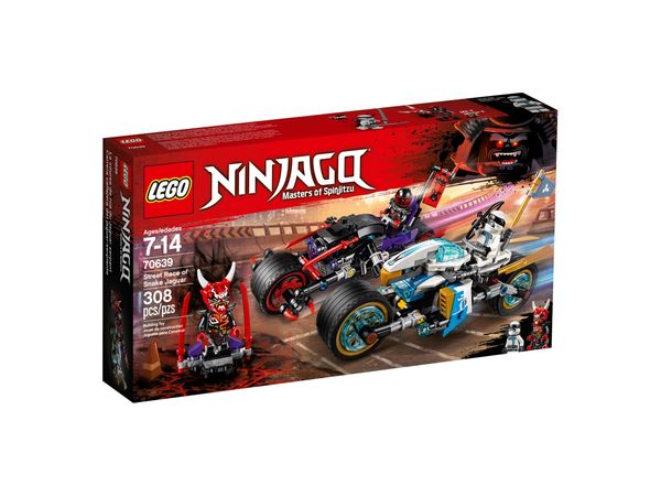 Cover Art for 5702016108903, Street Race of Snake Jaguar Set 70639 by LEGO