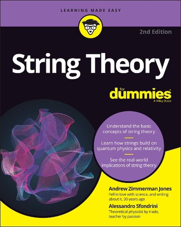 Cover Art for 9781119888970, String Theory For Dummies by Andrew Zimmerman Jones