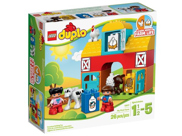 Cover Art for 5702015355124, My First Farm Set 10617 by Lego
