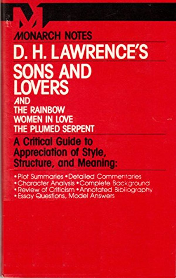 Cover Art for 9780671007164, D.H. Lawrence's "Sons and Lovers" and "the Rainbow", "Women in Love", "the Plumed Serpent" by Gilbert, Sandra