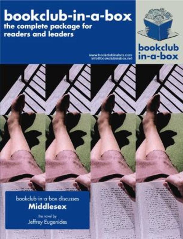 Cover Art for 9781897082003, "Bookclub in a Box" Discusses the Novel "Middlesex" by Jeffrey Eugenides