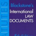 Cover Art for 9781841742670, Blackstone's International Law Documents by Malcolm D. Evans