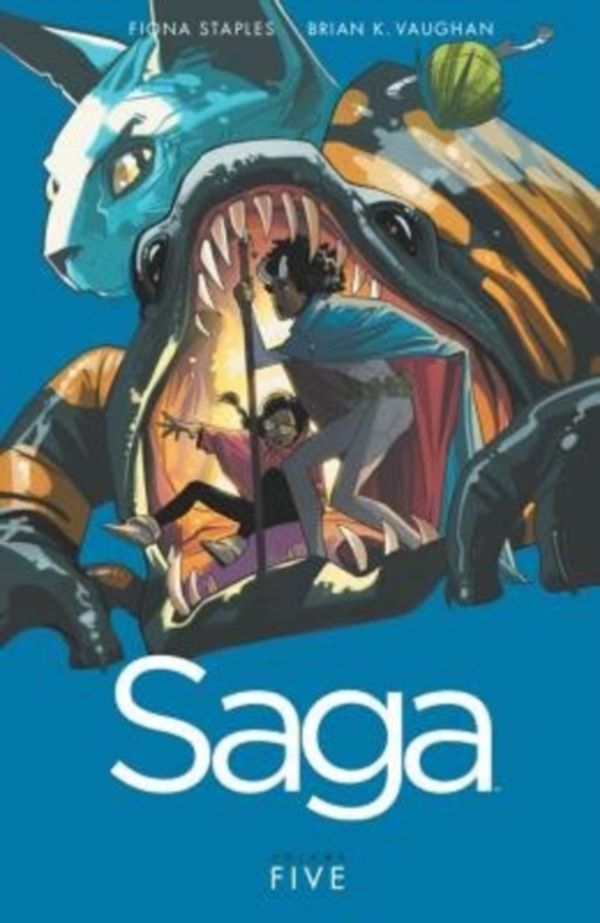 Cover Art for 9781632154385, Saga Volume 5 by Brian K. Vaughan
