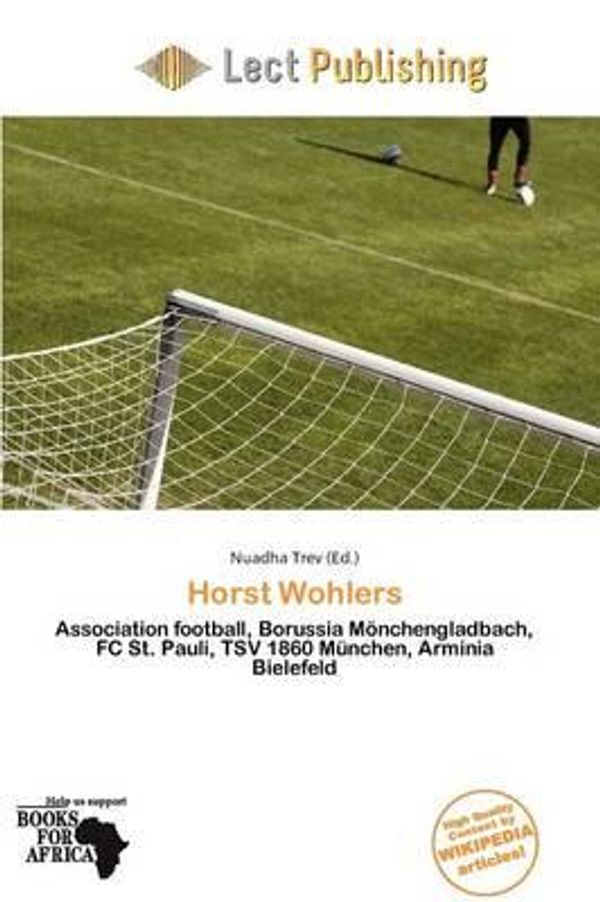 Cover Art for 9786137392348, Horst Wohlers by Nuadha Trev