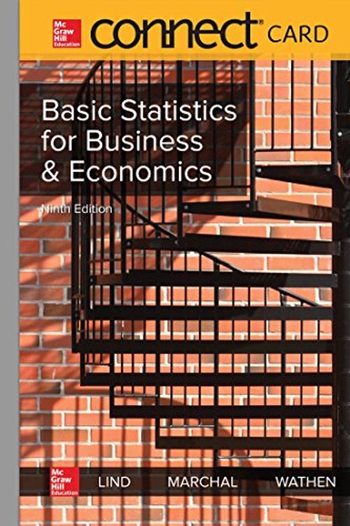 Cover Art for 9781260299267, Connect Access Card for Basic Statistics for Business and Economics by Douglas A. Lind, William G. Marchal, Samuel A. Wathen