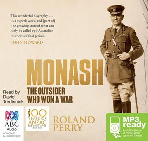 Cover Art for 9781486259809, Monash by Roland Perry
