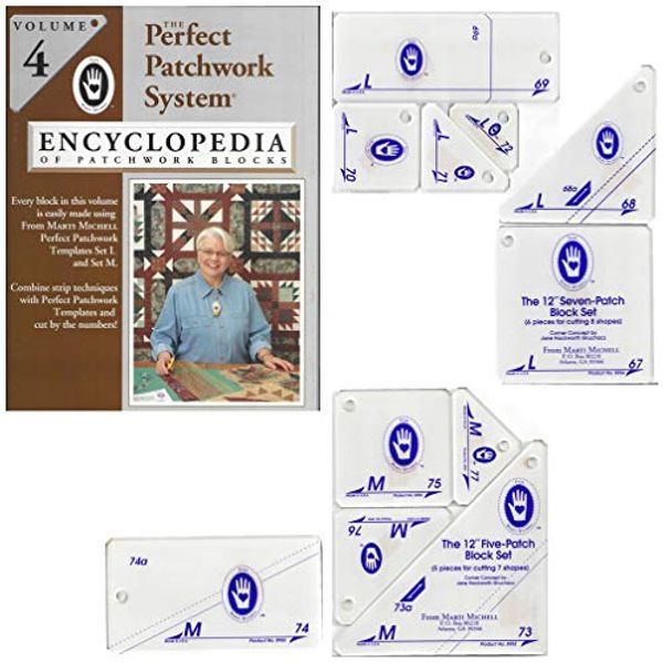 Cover Art for 0663250996594, Marti Michell Quilting 7-Patch Template Bundle - 3 Items: Encyclopedia of Patchwork Blocks Volume 4, 7-Patch Template Set L and 5-Patch Template Set M - Part of The Perfect Patchwork System by 
