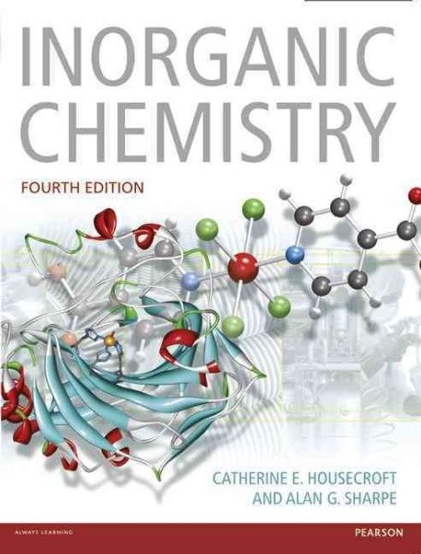 Cover Art for 9780273742753, Inorganic Chemistry by Catherine Housecroft, Alan Sharpe