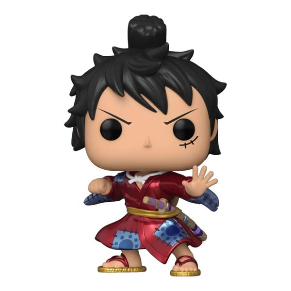 Cover Art for 0889698545327, One Piece - Luffy in Kimono Metallic US Exclusive Pop! Vinyl by ,