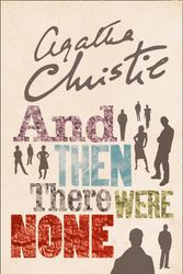 Cover Art for 9780008123208, And Then There Were None by Agatha Christie