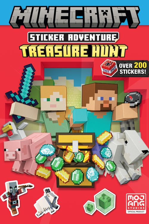 Cover Art for 9780593572023, Minecraft Sticker Adventure: Treasure Hunt (Minecraft) by Random House