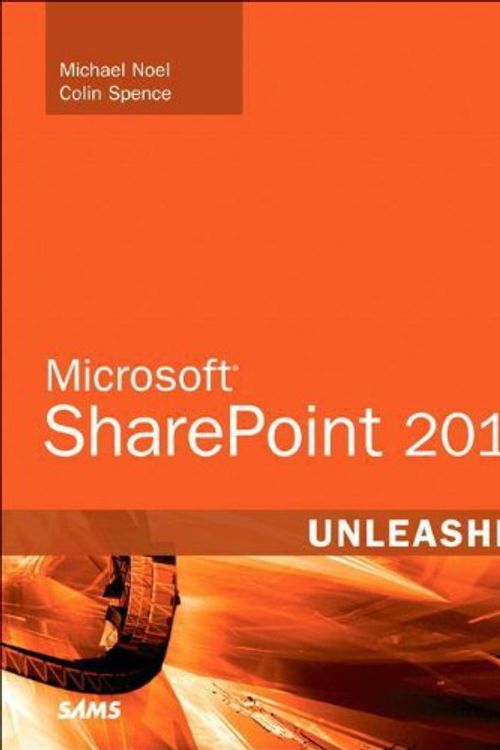 Cover Art for 9780672333255, Microsoft SharePoint 2010 Unleashed by Unknown