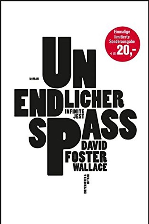 Cover Art for 9783462044881, Unendlicher Spaß by David Foster Wallace