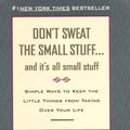 Cover Art for 9780733800849, Don't Sweat The Small Stuff by Richard Carlson