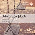 Cover Art for 9781292109220, Absolute Java by Walter Savitch, Kenrick Mock