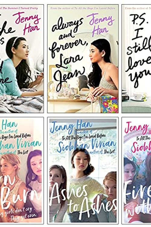 Cover Art for 9780678456873, To All the Boys I've Loved Before and Burn for Burn Series 6 Books Collection Set by Jenny Han (To All the Boys I've Loved Before, P.S. I Still Love You, Burn for Burn, Ashes to Ashes, Fire With Fire) by Jenny Han, Siobhan Vivian