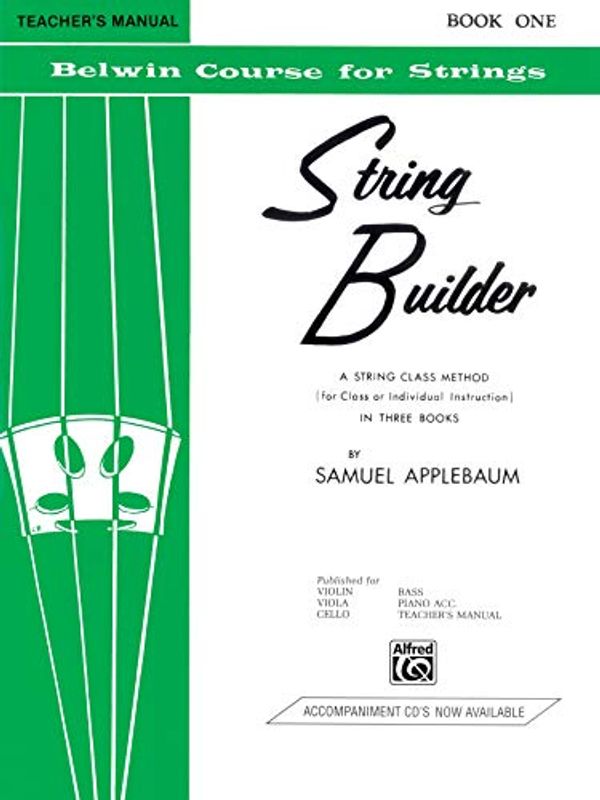 Cover Art for 9780769231495, String Builder, Bk 1 by Samuel Applebaum