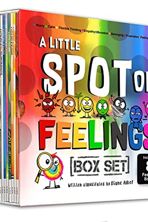 Cover Art for 9781951287665, A Little SPOT of Feelings 8 Book Box Set (Book 25-32: Empathy, Frustration, Calm, Belonging, Worry, Boredom, Flexible Thinking, & Feelings Detective) by Diane Alber