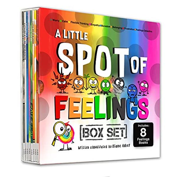 Cover Art for 9781951287665, A Little SPOT of Feelings 8 Book Box Set (Book 25-32: Empathy, Frustration, Calm, Belonging, Worry, Boredom, Flexible Thinking, & Feelings Detective) by Diane Alber