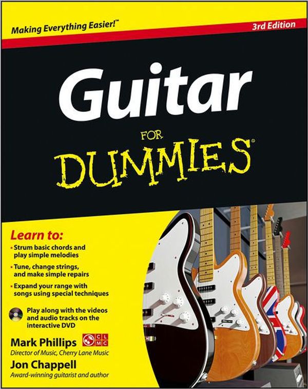 Cover Art for 9781118115541, Guitar For Dummies by Mark Phillips, Jon Chappell