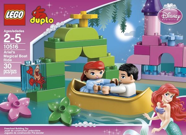 Cover Art for 0673419190961, Ariel's Magical Boat Ride Set 10516 by LEGO