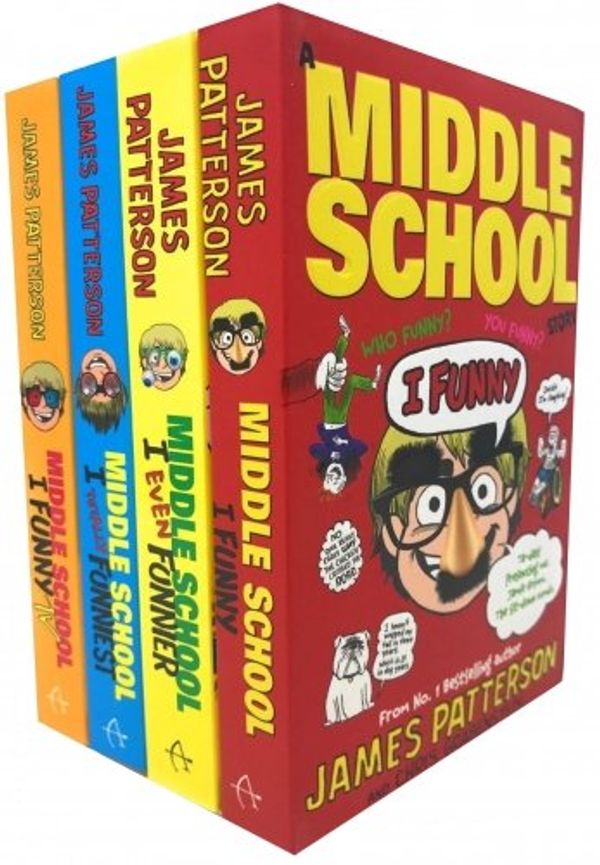 Cover Art for 9789526531212, James Patterson Middle School I Funny Collection 4 Books Set (I Funny, I Even Funny, I Totally Funniest, I Funny Tv) by 