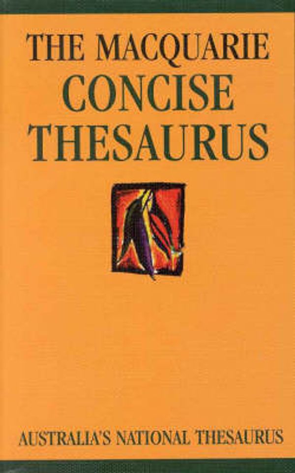 Cover Art for 9780949757975, The Macquarie Concise Thesaurus by Richard Tardif