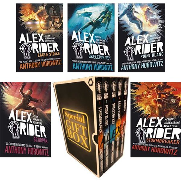Cover Art for 9789123505876, Alex Rider Anthony Horowitz Collection 5 Books Bundle Gift Wrapped Slipcase Specially For You by Anthony Horowitz