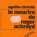 Cover Art for 9782702403211, Le meurtre de roger ackroyd by Agatha; Dou-Desportes Christie