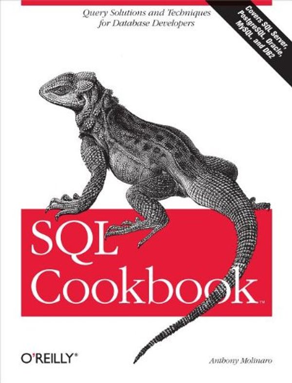 Cover Art for 9780596519094, SQL Cookbook by Anthony Molinaro