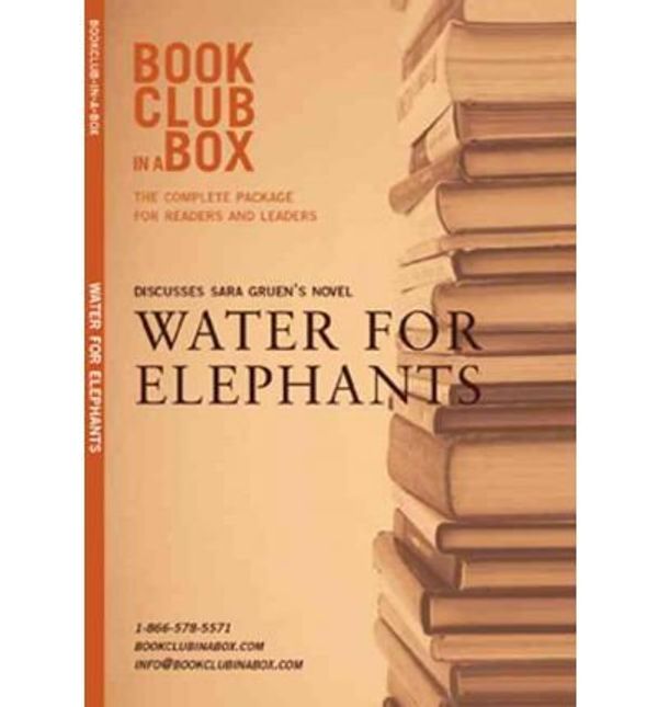 Cover Art for B005C8OKSI, BOOKCLUB IN A BOX DISCUSSES SARA GRUEN'S NOVEL WATER FOR ELEPHANTS [Bookclub in a Box Discusses Sara Gruen's Novel Water for Elephants ] BY Gruen, Sara(Author)Paperback 07-Apr-2008 by Sara Gruen