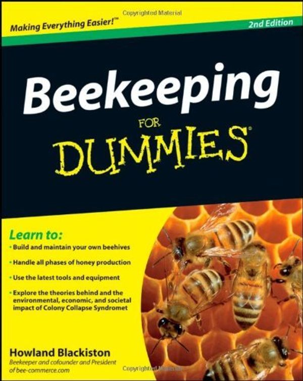Cover Art for B004VWWIXA, Beekeeping For Dummies 2nd (second) edition Text Only by Howland Blackiston