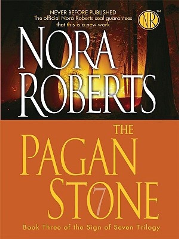 Cover Art for 9781410407283, The Pagan Stone by Nora Roberts