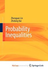 Cover Art for 9783642052750, Probability Inequalities by Zhengyan Lin, Zhidong Bai