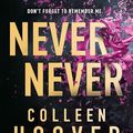 Cover Art for B0BNMB5FWV, Never Never by Colleen Hoover, Tarryn Fisher