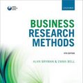 Cover Art for 9780199668649, Business Research Methods by Alan Bryman
