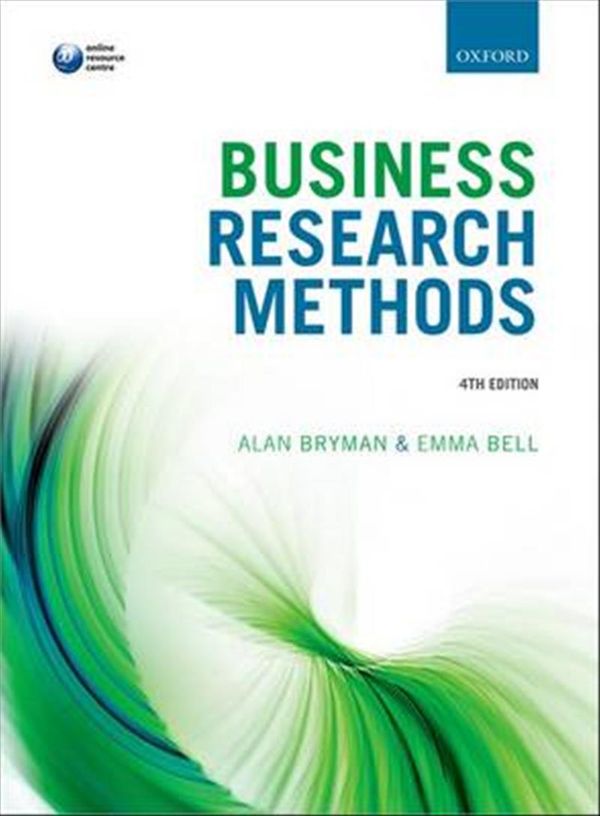 Cover Art for 9780199668649, Business Research Methods by Alan Bryman