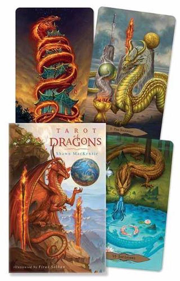 Cover Art for 9780738766294, Tarot of Dragons by Firat Solhan, Shawn MacKenzie