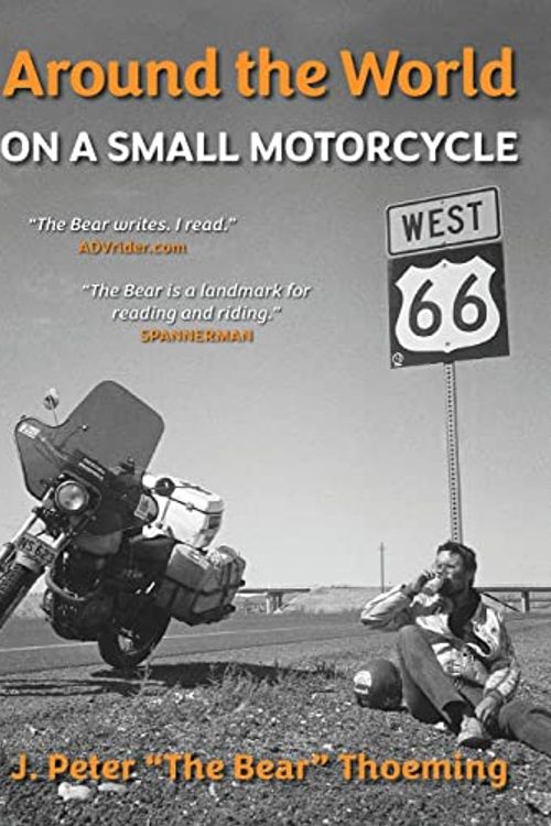 Cover Art for 9780645612318, Around the world on a small motorcycle by Thoeming, J Peter