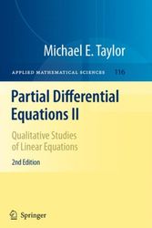 Cover Art for 9781441970510, Partial Differential Equations: Bk. 2 by Michael E. Taylor