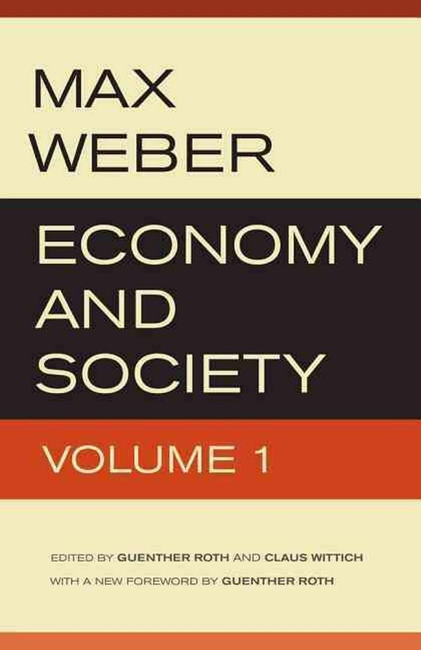 Cover Art for 9780520280021, Economy and Society by Max Weber