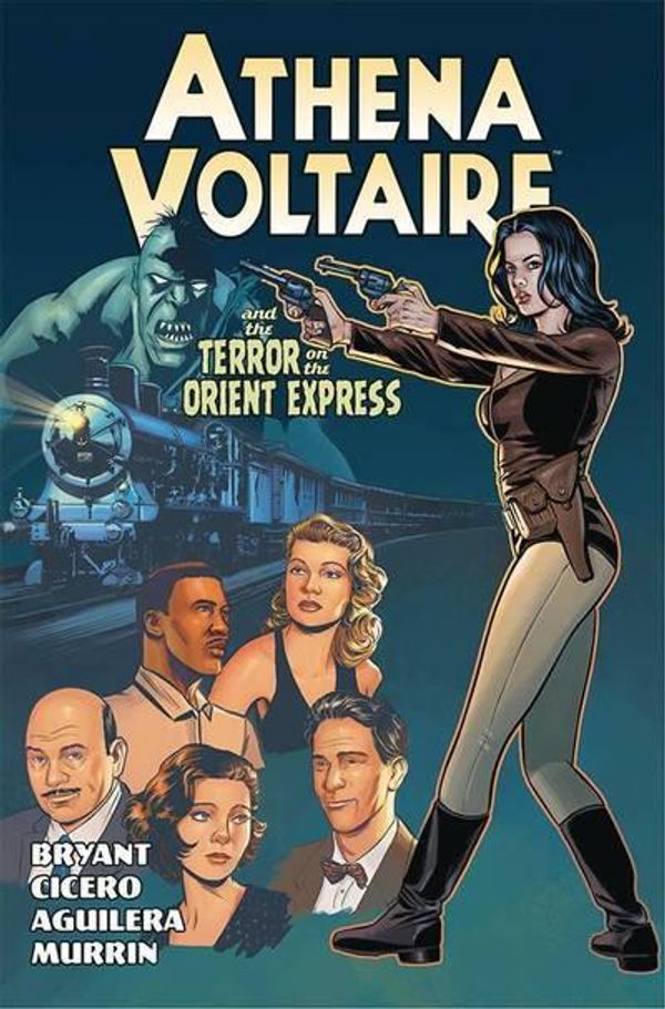 Cover Art for 9781632294579, Athena Voltaire and the Terror on the Orient Express by Steve Bryant, Chris Murrin