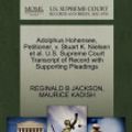 Cover Art for 9781270468035, Adolphus Hohensee, Petitioner, V. Stuart K. Nielsen et al. U.S. Supreme Court Transcript of Record with Supporting Pleadings by Reginald B Jackson